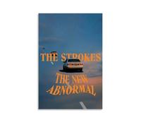 JBQOUOUZ The Strokes Pop Singer Music Album Cover Canvas Poster Wall Art Decorative Painting Bedroom Painting Posters 12x18inch(30x45cm) Unframe-style