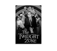 JBQOUOUZ The Twilight Zone Classic Movies Wonderful TV Series Canvas Poster Wall Art Decorative Painting Bedroom Painting Posters20x30inch(50x75cm) Unframe-style