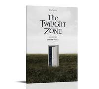 JBQOUOUZ The Twilight Zone Classic Movies Wonderful TV Series Canvas Poster Wall Art Decorative Painting Bedroom Painting Posters16x24inch(40x60cm) Frame-style