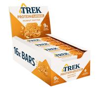 JBs Trek High Protein Flapjack Peanut Butter Gluten Free Plant Based Veg