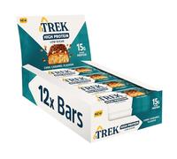 JB's TREK High Protein Low Sugar Choc Caramel Bar - Plant-based protein - High Fibre - 12 x 55g bars