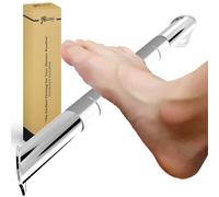 JBscoop Shower Foot Rest 304 Stainless Steel Wall Mounted Anti-Slip Foot Ledge for Shaving Legs Heavy Duty and Rust Resistant - Silver