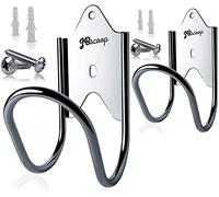 JBscoop Stainless Steel Garden Hose Hanger (Set of 2), for Garden Hose Holder, Rust Free Hose Holder Wall Mount, Heavy Duty Wall Mount Hose Hanger