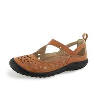 JBU by Jambu Women's Bellerose Mary Jane Flat, Tan, 4 UK