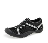 JBU by Jambu Women's Tahoe Water Ready Sneaker, Black/White, 5.5 UK