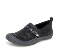 JBU Women's Mavis Loafer Flat, Black, 4.5 UK