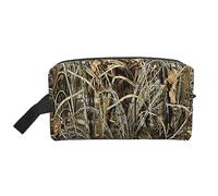 JBYJBX Camo Yellow and Green Print Travel Bag Capacity Zipper Closure for Toiletries Cosmetics Daily Supplies, White, One Size, White, One Size, White, One size