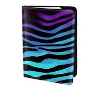JBYJBX Camouflage Zebra Stripes Print Passport 5.5in Travel Document Lightweight Wallet Men Women Business Leisure Trips