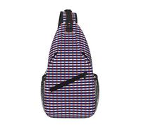 JBYJBX Colorado Flag Print Unisex Cross Chest Bag Diagonal Sling Backpack Capacity For Travel Hiking Daily Use