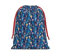 JBYJBX Colored Jellyfish Print Convenience Drawstring Gift Multipurpose Pouches Daily Storage Travel Essentials