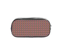 JBYJBX Colorful Rainbow Zebra Print Clear Pencil Case Lightweight Pouch Travel Office Transparent Stationery Organizer