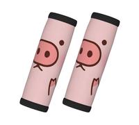 JBYJBX Cute Pig Print Style And Functionality Wraps Grip Luggage Handle Wraps Non Slip Grip Easy Comfort