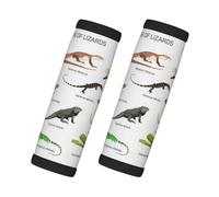 JBYJBX Different Types Of Lizard Print Style And Functionality Wraps Grip Luggage Handle Wraps Non Slip Grip Easy Comfort