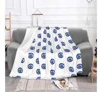 Jbyjbx Evil Eyes Print Flannel Blanket for Living Room,Bedroom All Seasonst Adult Women's Gift 40"X30"