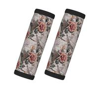JBYJBX Flower Paris Eiffel Tower Print Style And Functionality Wraps Grip Luggage Handle Wraps Non Slip Grip Easy Comfort