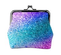 Jbyjbx Glitter Sequin Spot Print Compact Coin Purse Cute Small Zipper Wallet With Kiss Lock For Daily Use And Gifts