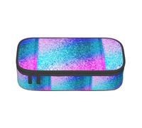 JBYJBX Glitter Sequin Spot Print Pencil Case Stationery Storage Bag Storage Box Pencil Case For Adults Cosmetic Bag, Black, One Size
