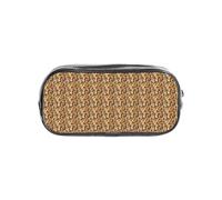 Jbyjbx Golden Retrievers Print Clear Pencil Case Lightweight Pouch Travel Office Transparent Stationery Organizer