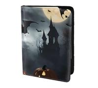 JBYJBX Halloween Flying Bats 4 Print Passport 5.5in Travel Document Lightweight Wallet Men Women Business Leisure Trips