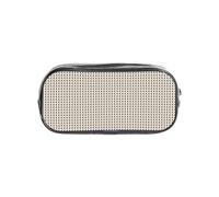 JBYJBX Halloween Witch Flying 1 Print Clear Pencil Case Lightweight Pouch Travel Office Transparent Stationery Organizer