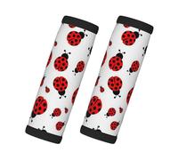 JBYJBX Ladybug Print Style And Functionality Wraps Grip Luggage Handle Wraps Non Slip Grip Easy Comfort
