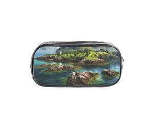 Jbyjbx Norway Islands Print Clear Pencil Case Lightweight Pouch Travel Office Transparent Stationery Organizer