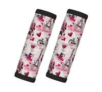 JBYJBX Paris Eiffel Tower France Print Style And Functionality Wraps Grip Luggage Handle Wraps Non Slip Grip Easy Comfort
