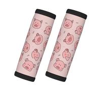 JBYJBX Red Cute Pig Print Style And Functionality Wraps Grip Luggage Handle Wraps Non Slip Grip Easy Comfort