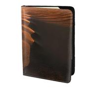 JBYJBX Sand Dunes Print Passport 5.5in Travel Document Lightweight Wallet Men Women Business Leisure Trips