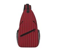 JBYJBX Tennessee State Flag Print Unisex Cross Chest Bag Diagonal Sling Backpack Capacity For Travel Hiking Daily Use