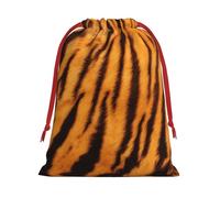 JBYJBX Tiger Striped Pattern Print Convenience Drawstring Gift Multipurpose Pouches Daily Storage Travel Essentials