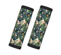 JBYJBX Tropical Summer Hawaiian Flower Palm Leaves Print Style And Functionality Wraps Grip Luggage Handle Wraps Non Slip Grip Easy Comfort