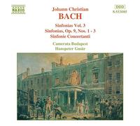 JC Bach: Sinfonias, Vol.3