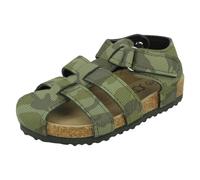 JC Dees Boys JCDees Casual Summer Sandals N0071 - Khaki - UK 9 Child