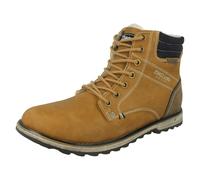 JC Dees Boys JCDees Fleece Lined Ankle Boots - Light Brown - UK 5 Child