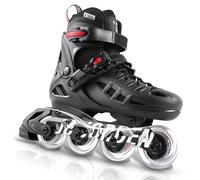 JC Jorden Inline Skates for Women Men, 4 Sizes Adjustable Rollerblades with Full Light Up Wheels, Roller Skates for Kids, Adults, Girls and Boys, Professional Fitness Roller Skates Blades for Unisex