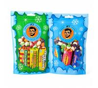 JC’s Freeze Dried Sweets Green & Blue Mix Bundle - Crunchy Halal Freeze Dried Candy & Fruit, Sweet & Sour Dry Sweets, Freezy Sweet Snack Bundle for Sharing, Parties & Gifts