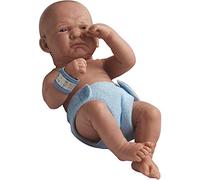 JC Toys La Newborn Boutique - Realistic 14" Anatomically Correct Real Boy Baby Doll All Vinyl First Day Designed by Berenguer Made in Spain, Blue (18500)