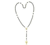 JC Walsh and Sons Irish Celtic Rosary with Shamrock Beads and Knock Water Medal