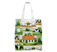 JC Walsh and Sons Tote Bag Countryside Design Sturdy Polyester Shoulder Straps 13.5" L x 3.5" H x 11.5" W Birthday Gift Shopping Bag