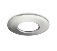 JC1006/BN V50 Brushed Nickel Bezel, Die-cast Aluminium, 84mm Diameter, Fire Rated Downlight Compatible, 7.2mm Depth JCC