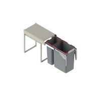 (JC603M) Recycle Waste Bin SOFT CLOSE 300mm Unit - 30L