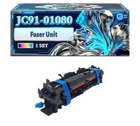 JC91-01080A Fuser Unit Compatible for Samsung SL-C460FW MFP SL-C460W MFP SL-C480 SL-C480FN SL-C480FW SL-C480W SL-C483W Printers, With Chip Large Capacity 40000 Pages (1 Set)