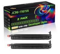 JC96-11611A Compatible for Samsung Developer Units with Chip MultiXpress SL-X4250LX Printers (2 Pack Black)