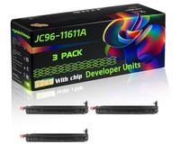 JC96-11611A Compatible for Samsung Developer Units with Chip MultiXpress SL-X4250LX Printers (3 Pack Black)