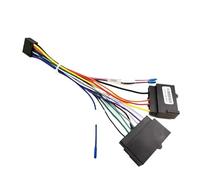 JCAKES 16 Pin To 15Pin Radio Wiring Harness 16P Male Plug Car Android Head Unit Cable Adapter For Focus MK1 For Mondeo Transit
