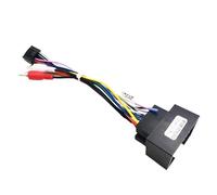 JCAKES 44Pin Radio Wiring Harness Adapter 16 Pin Plug Auxiliary Audio Connector Car Android Cable For Chevrolet Spark Volt Aveo (Color : Harness adapter)