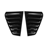JCAKES For VW For GOLF 7 For GOLF 7.5 MK7 7.5 GTI GTD R 2013-2020 Window Louver Side Vent Trim Car Rear Window Shutter Cover Trim (Color : Glossy Black)