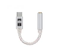 JCALLY JM20MAX USB-C to 3.5mm Audio Adapter Upgraded 195mW Dongle DAC for Headphone Dual Chips with CS43131 + SGM8262, DSD256, 32bit/384kHz, Type C Cable Wire Amplifier for iPhone, Android & More