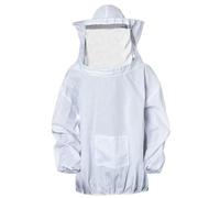 Jcasbdn Beekeeping Suit, Practical Portable Lightweight Bee Keeping Suit Breathable Bee Jacket with Veil Hat for Men & Women